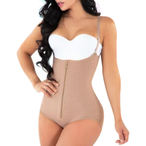 Panty Body Shaper With Covered Back And Zipper