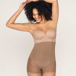 Firm Compression High-Waisted Sheer Short Shaper